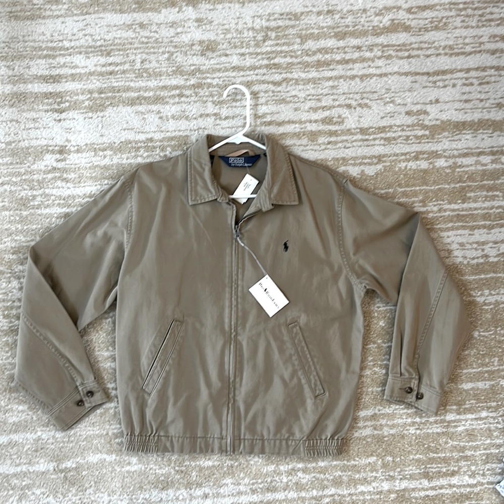 NWT Polo Ralph Lauren cotton chino jacket